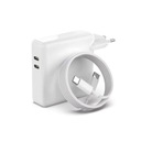 ŁADOWARKA 35W + KABEL USB-C IDEALNA DO Macbook iPad iPhone PD