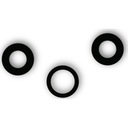 Стекло объектива камеры iPhone 12 Pro ORG