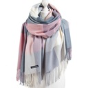 КАШЕМИРОВЫЙ ШАРФ С ПОКРЫТИЕМ БОЛЬШОЙ ШАРФ ТЕПЛЫХ ЦВЕТОВ