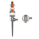 4-функциональный поворотный разбрызгиватель на штыре.