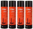 НАБОР 4x ОЧИСТИТЕЛЯ ТОРМОЗНЫХ ДИСКОВ TRW - 500 МЛ