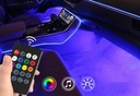 CINTA DIOPARA LUMINOSO LED PARA COCHE RGB LEDY VERSIÓN USB + CONTROL REMOTO 4W1 JUEGO 