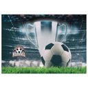 PODKŁADKA NA BIURKO OBUSTRONNA PIŁKA NOŻNA