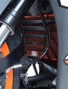 ЗАЩИТА РАДИАТОРА R&G KTM 390 DUKE -16 ЧЕРНЫЙ  фото 9