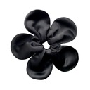 Módna čelenka s kvetinovými stuhami do vlasov Kvetinovými stuhami do vlasov čierna Dominujúca farba prehľadná