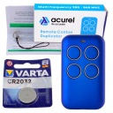 УНИВЕРСАЛЬНЫЙ ПУЛЬТ ДИСТАНЦИОННОГО КОПИРОВАНИЯ 280–868 МГц ACUEL