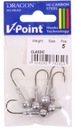 Джиг-голова дракона V-Point Classic 5/0 20G 5 ПК
