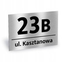 табличка АДРЕСНАЯ табличка, номер дома, алюминий