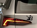 STICKER WITHOUT TLA NA CAR LAPTOP LAPTOP MICHAEL JACKSON 15 X 18,3 CM  photo 6