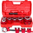 РЕЗЬБОТРЕЗЧИК С ХРАПОВИКОМ ДЛЯ ТРУБ РУЧНАЯ МАТРИЦА, 6 ЭЛЕМЕНТОВ, КОРПУС