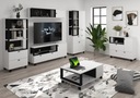 КОМПЛЕКТ мебели VEGAS M2 для гостиной, дуб, белый, черный