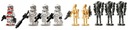 LEGO Star Wars 75372 Bojový balík Clone Trooper a Battle Droid EAN (GTIN) 5702017584317