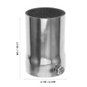 MUFFLER MOTORCYCLE ZE STEEL STAINLESS STEEL - QUIET PRZEJAZD  photo 10