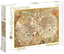 Пазл Clementoni, 2000 деталей, высококачественный пазл с древней картой