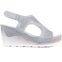 Серые босоножки 3 Tiffany 38 Серый