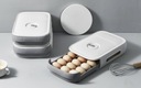 Pojemnik na jajka pudełko szuflada box organizer do lodówki na 18-20 jaj Materiał wykonania tworzywo sztuczne