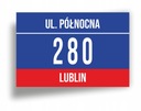 Табличка АЛЮМИНИЕВЫЙ АДРЕС Табличка Номер дома