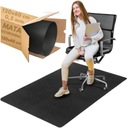 ПРОЧНЫЙ ЗАЩИТНЫЙ КОВРИК НА СТОЛ ДЛЯ МЫШИ МЫШЬ ЧЕРНЫЙ 120х60