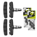 Велосипедные тормозные колодки 2 комплекта V-brakes для велосипедов, 4 шт. на 2 колеса