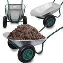 ДВУХКОЛЕСНАЯ ОЦИНКОВАННАЯ САДОВАЯ тачка 150КГ 100Л