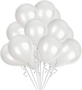 Большие белые металлические шары свадьба день рождения