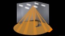 ДАТЧИК ДВИЖЕНИЯ И СУМЕРКИ STEINEL IS 3360 MX HIGHBAY AP SQUARE ДЛЯ ПОВЕРХНОСТНОГО МОНТАЖА P