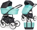 ГОНДОЛЬНАЯ КОЛЯСКА 2в1 ПРОГУЛКА Riko BASIC SPORT ЗЕЛЕНАЯ