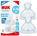 NUK FC+ НОМЕР РЕГУЛИРОВАНИЯ ПОТОКА НИОТ 6-18М 2 ШТ.
