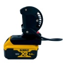 ФАРА РОБОЧА P4U LED (СВІТЛОДІОД) 60 W 7000 LM DO DEWALT 18V ВОДОВІДШТОВХУЮЧА  (18832800526) фото min 10
