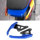 ALUMINUM KIT UCHWYTOW POSTERIOR SEATING PASSENGER MOTORCYCLE BLUE  photo 4
