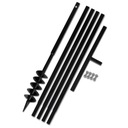 ŚWIDER GLEBOWY Z UCHWYTEM 100MM PRZEDŁUŻANY 5M STA