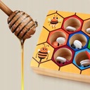 Hra NÁPLASTI MEDU Včely Montessori včely Hrdina iný
