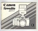CANON SPEEDLITE 277T РУКОВОДСТВО НА АНГЛИЙСКОМ ЯЗЫКЕ