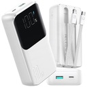 JOYROOM MINI POWERBANK 10000mAh 30W WBUDOWANE KABLE USB-C/LIGHTNING MOCNY