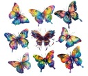 НАБОР ТЕРМОНАКЛЕЙКИ ДЛЯ АППЛИКАЦИИ БАБОЧКИ - бабочки - MT-3