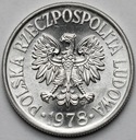 1355. 50 groszy 1978 ze znakiem Rodzaj Monety groszowe