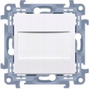 SIMON 10 Кепка-рамка с перемычкой, белая