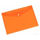 ПАПКА-Папка-конверт A4 TETIS ORANGE С ЗАЩЕЛКОЙ
