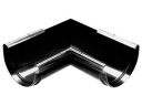 ВНУТРЕННИЙ УГОЛ Ø75x90 ГРАФИТ ПВХ Canyon Wavin