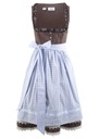 КОСТЮМНОЕ ПЛАТЬЕ BONPRIX DIRNDL PEOPLE, 2 ШТ. 46