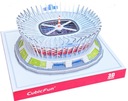 Puzzle 3D Stadion PGE Narodowy 105 elementów CUBICFUN dla dzieci i dorosłyc