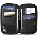 INNOSTYLE SASZETKA PODRÓŻNA NA DOKUMENTY ORGANIZER WODOODPORNA ANTY-RFID