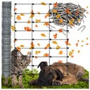 ЗАБОРЫ ЗАБОР ИЗ ЛЕСНОЙ СЕТКИ ЗАБОР 50М РУЛОННАЯ ОЦИНКОВАННАЯ ПРОВОЛОКА