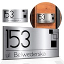 TABLICZKA na dom TABLICA Adresowa NUMER DOMU wz 91