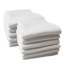 12 kusov čistej bielej bavlny v jednotnom Producent 1z