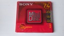 MiniDisc MD SONY RED 74 Япония 1 шт.