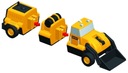 MALBLO - Magnetické kocky - Stavebné vozidlá 0315 Vek dieťaťa 3 roky +