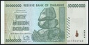 $ Zimbabwe 50000000 DOLLARS P-79a UNC 2008 Kraj Zimbabwe