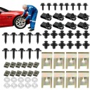 BOULONS VERS CARROSSERIE 80 PCS ALUMINIUM NOIR RÉPARATION BLACHARSKAphoto 13