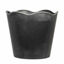 ЦВЕТОЧНЫЙ ГОРШОК ИМИТАЦИЯ КАМЕНЯ, круглый, диаметр. 16 см